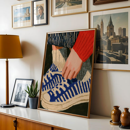 Lacing Up Sneaker Print 005 Living Room-media-30.jpg