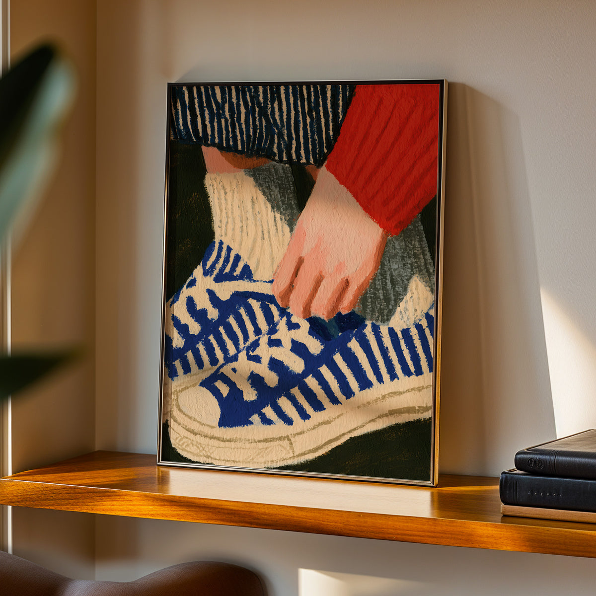 Lacing Up Sneaker Print 008 Living Room-media-31.jpg