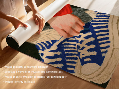 Lacing Up Sneaker Print 910 Unframed (UF & F).jpg