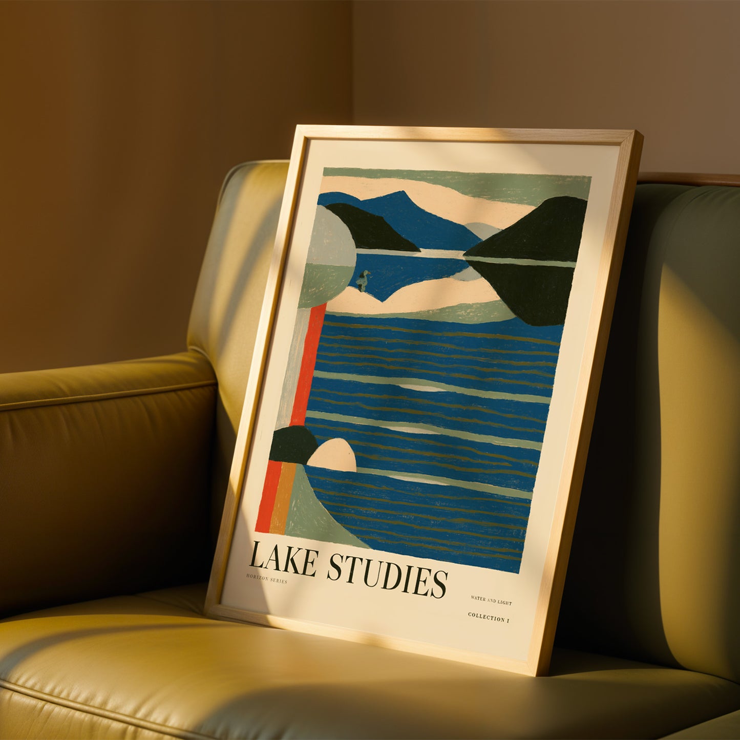 Lake Studies Landscape Print — Graphic