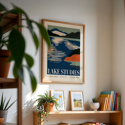 Lake Studies Landscape Print — Water and Light
