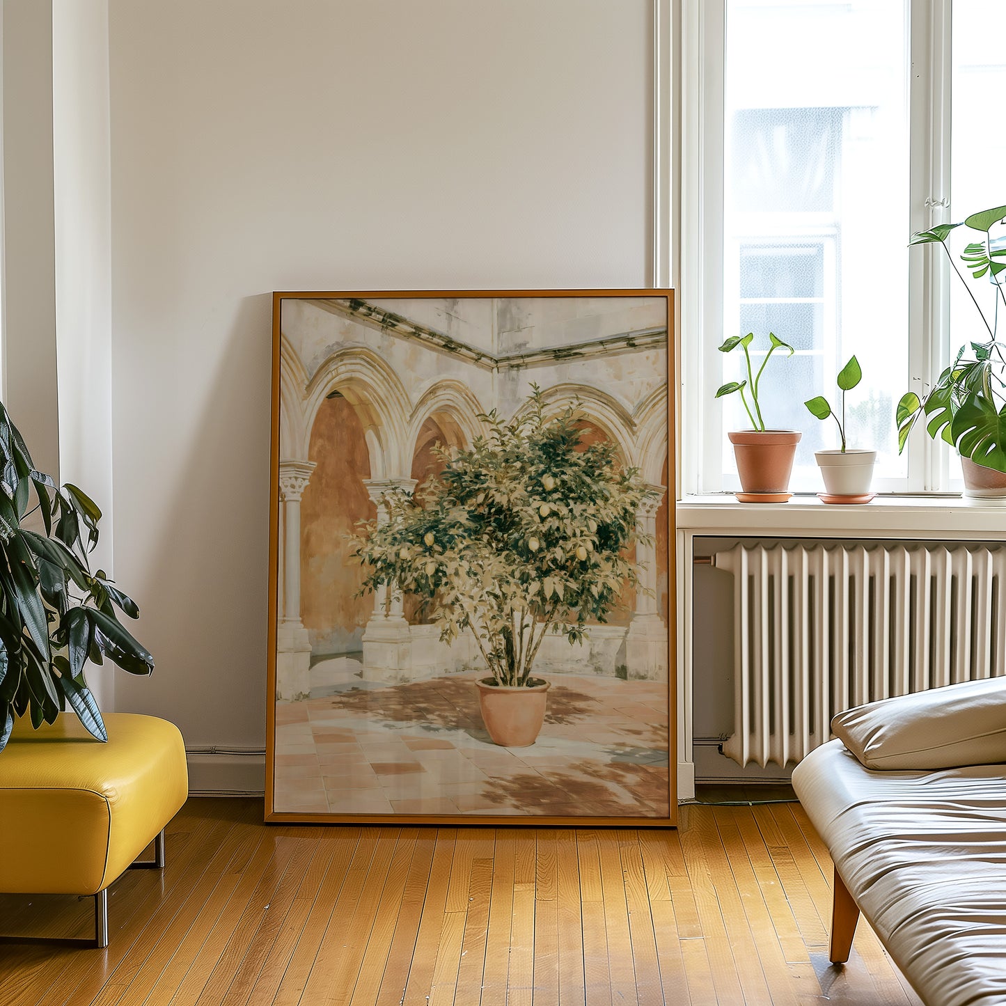 Lemon Tree Courtyard Print