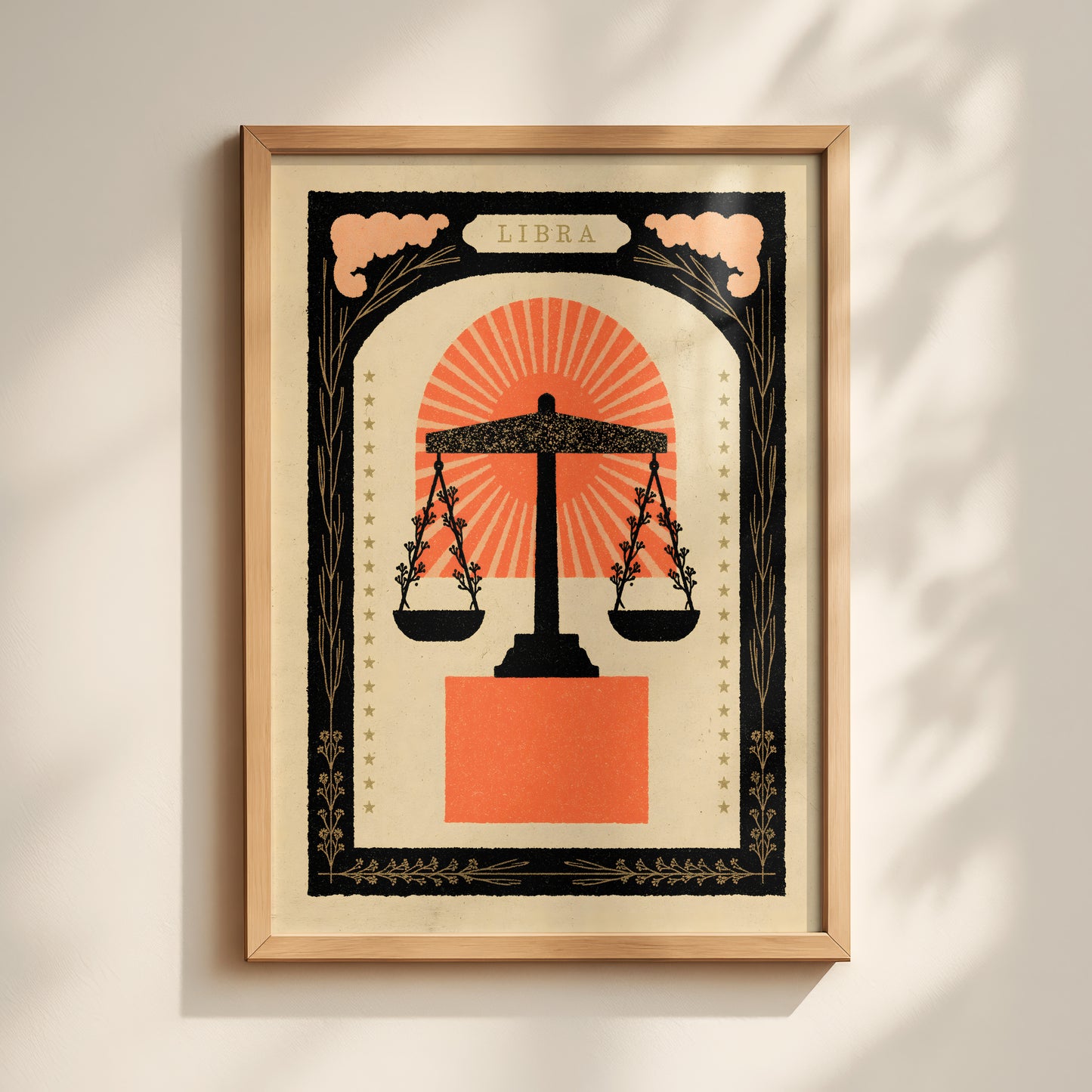 Libra Zodiac Print