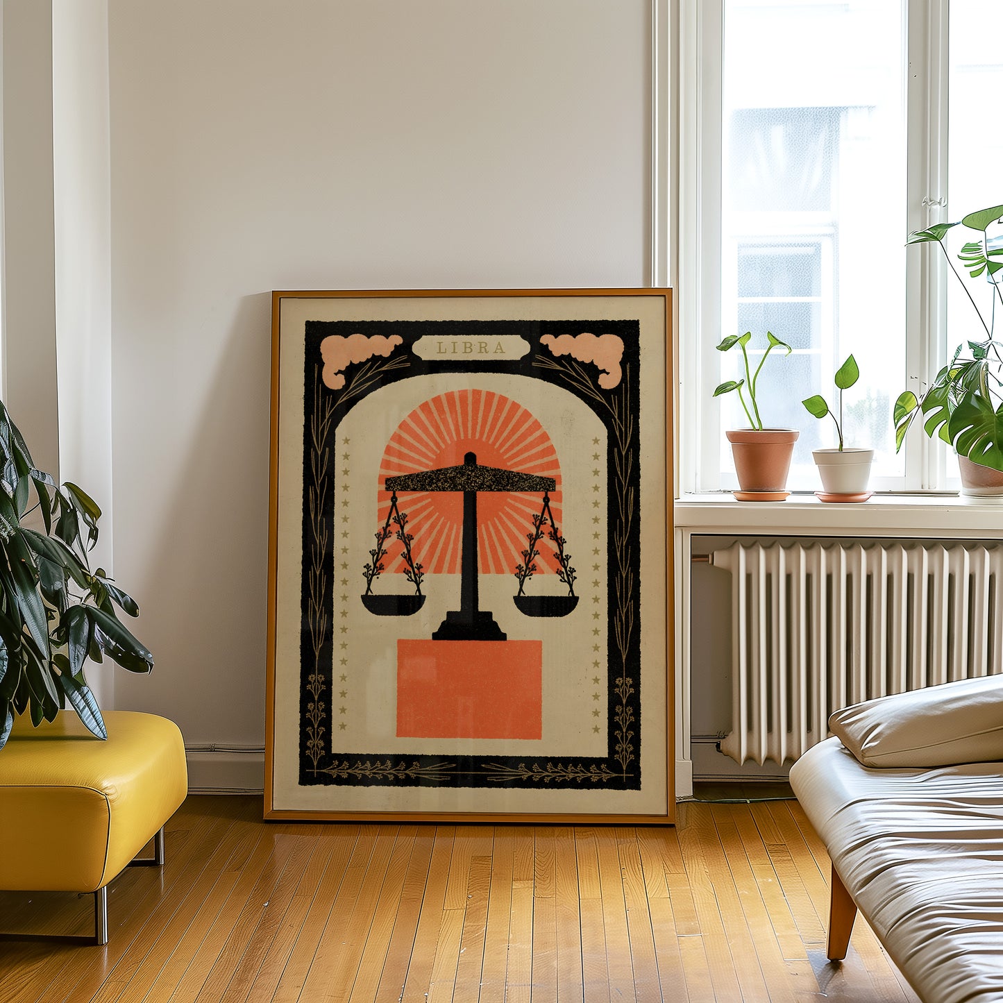 Libra Zodiac Print