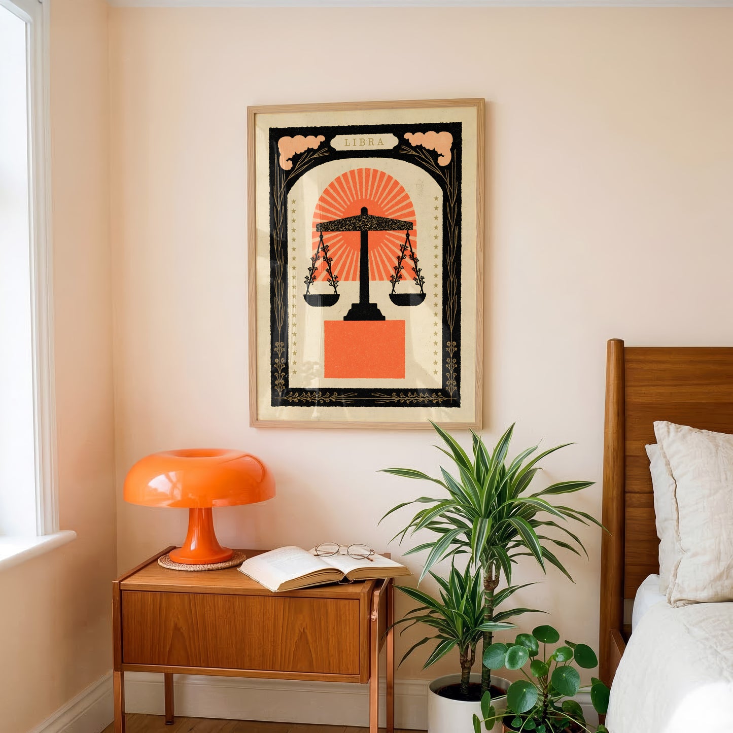 Libra Zodiac Print
