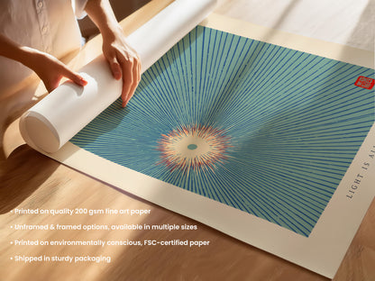 Light Is All Around Print