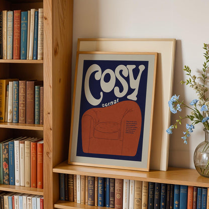 Cosy Corner Typography Print