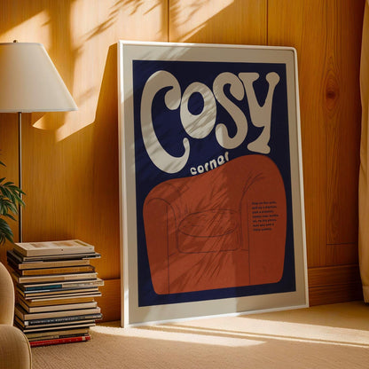 Cosy Corner Typography Print