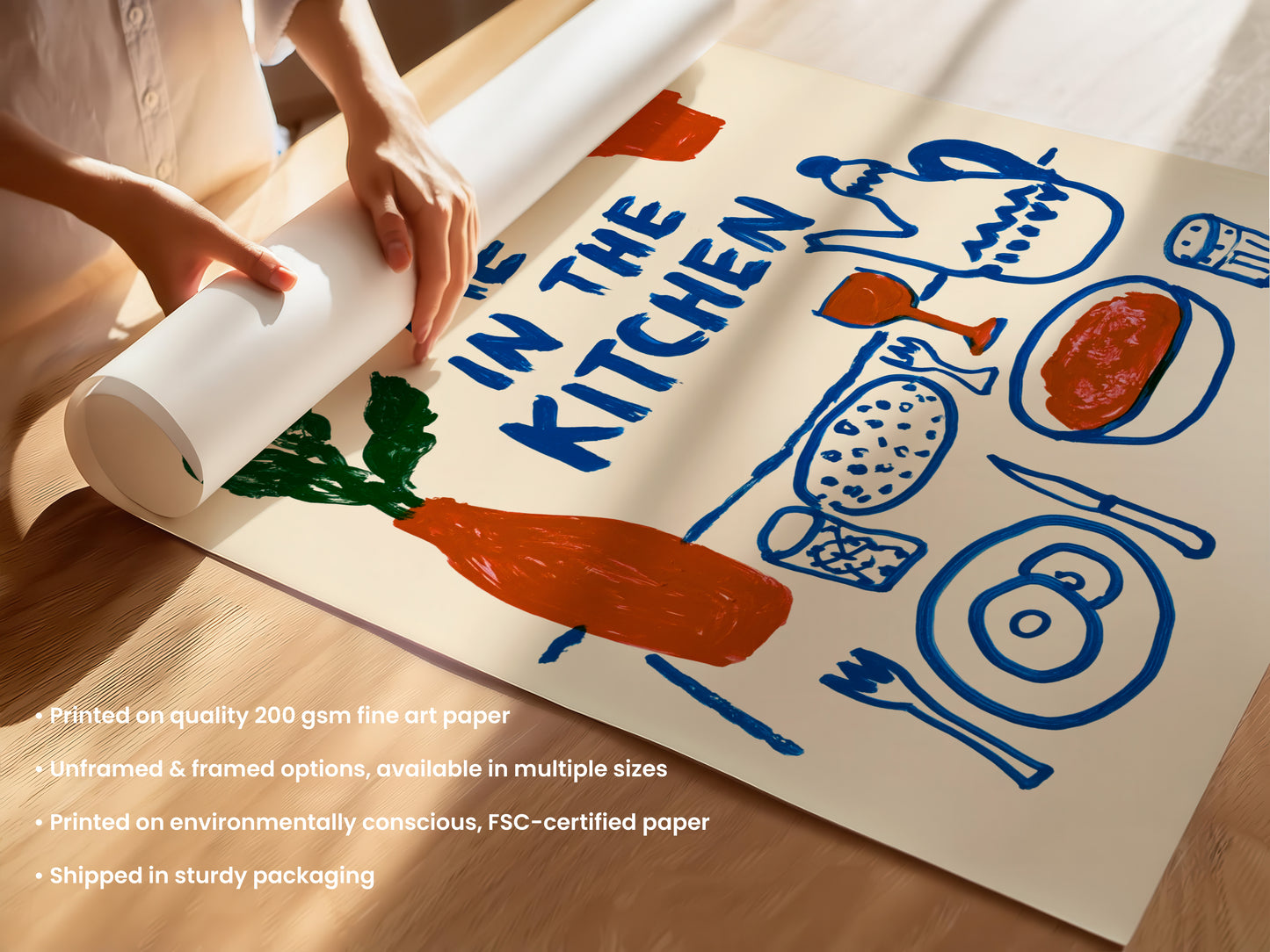 Meet Me In The Kitchen Print