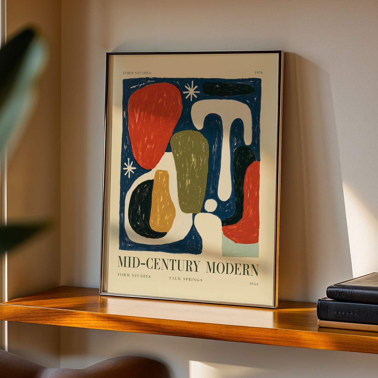 Mid-Century Modern Form Studies Print — Palm Springs