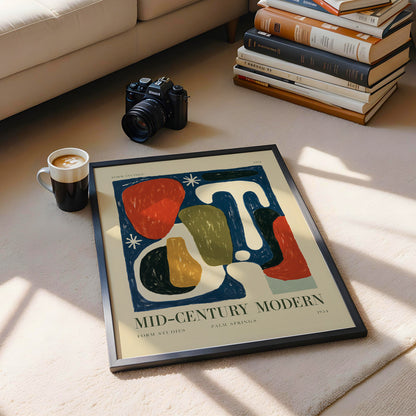 Mid-Century Modern Form Studies Print — Palm Springs