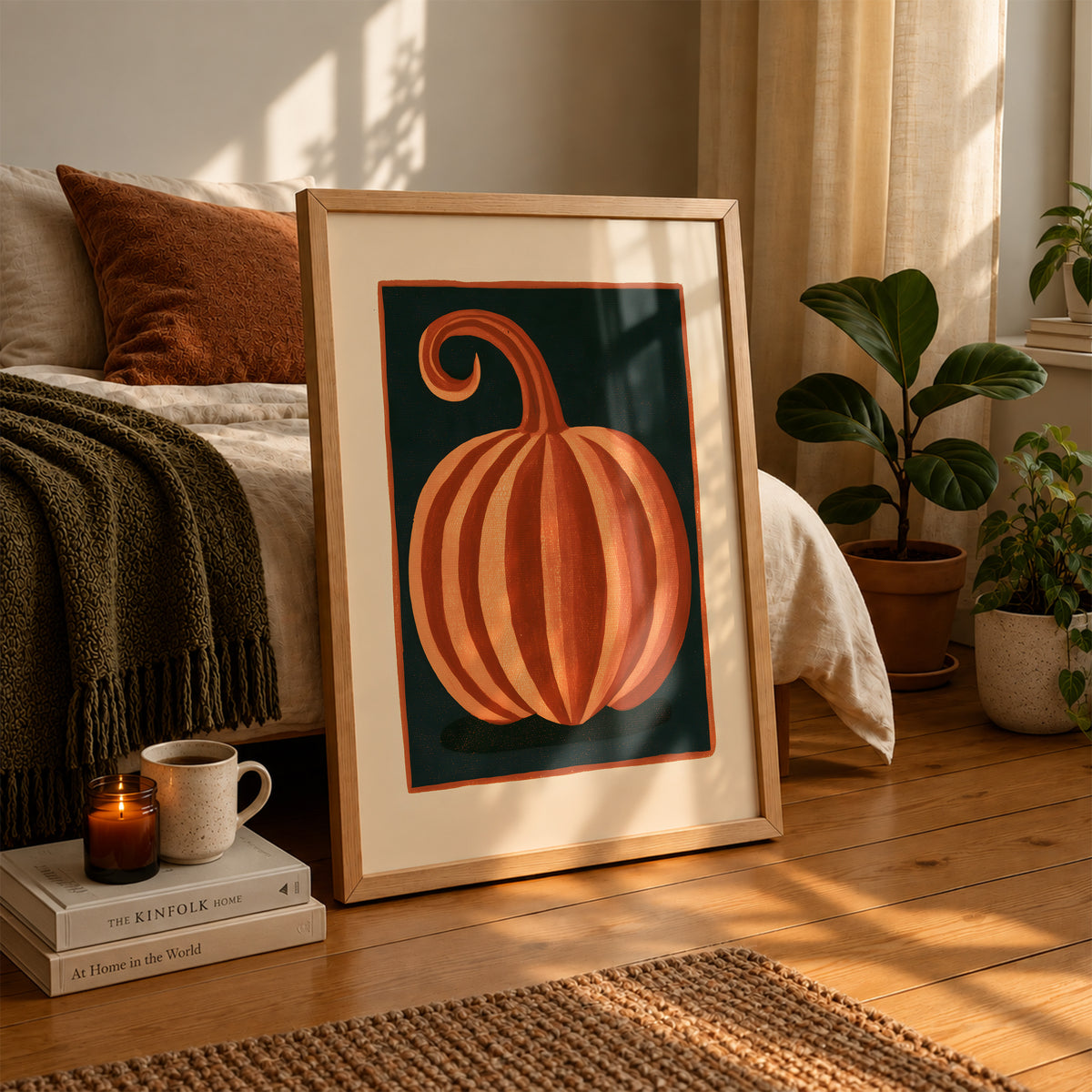 Modern Pumpkin Print Living Room 23 (autumnal).jpg