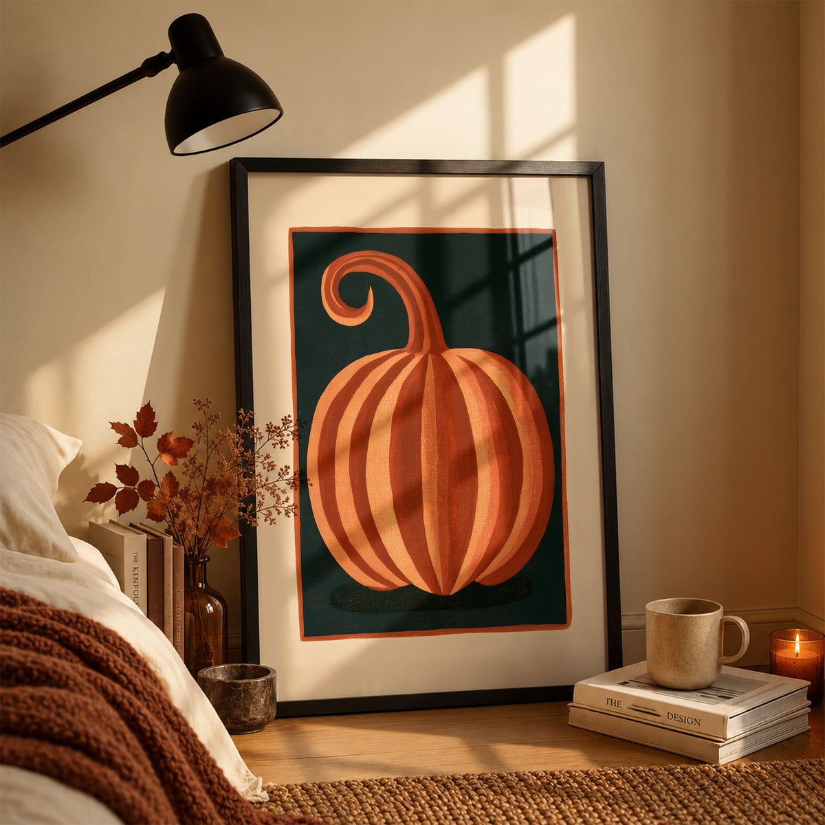 Modern Pumpkin Print Living Room 24 (autumnal).jpg