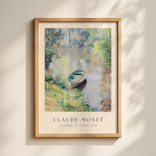Monet Summer in Normandy Print