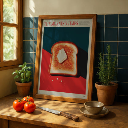 Morning Toast Kitchen Print