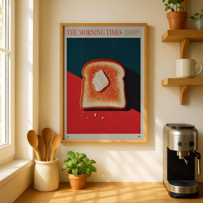 Morning Toast Kitchen Print