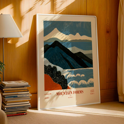 Mountain Forms Alpine Print — Plate I