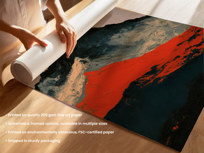 Mountain Peak Wall Art 910 Unframed (UF & F).jpg