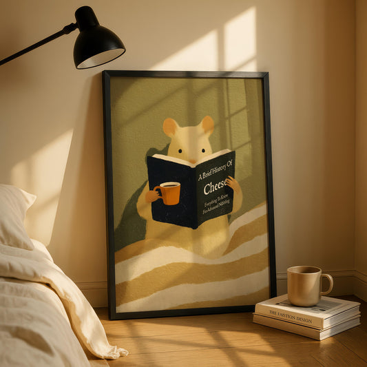 Mouse Reading Print
