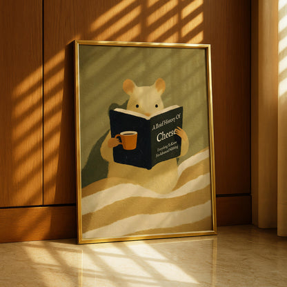 Mouse Reading Print