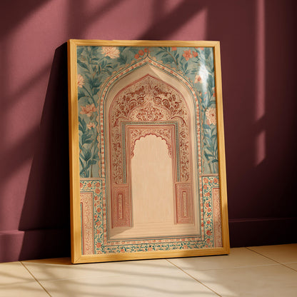 Mughal Floral Print