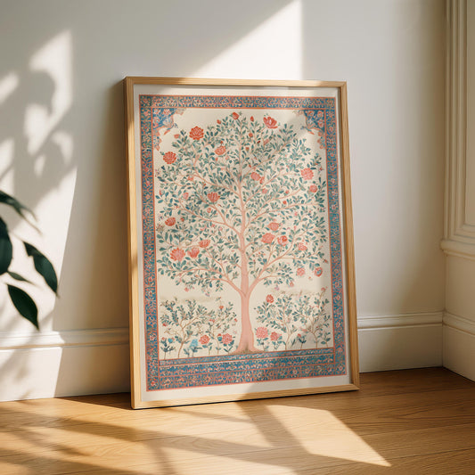 Mughal Tree of Life Print