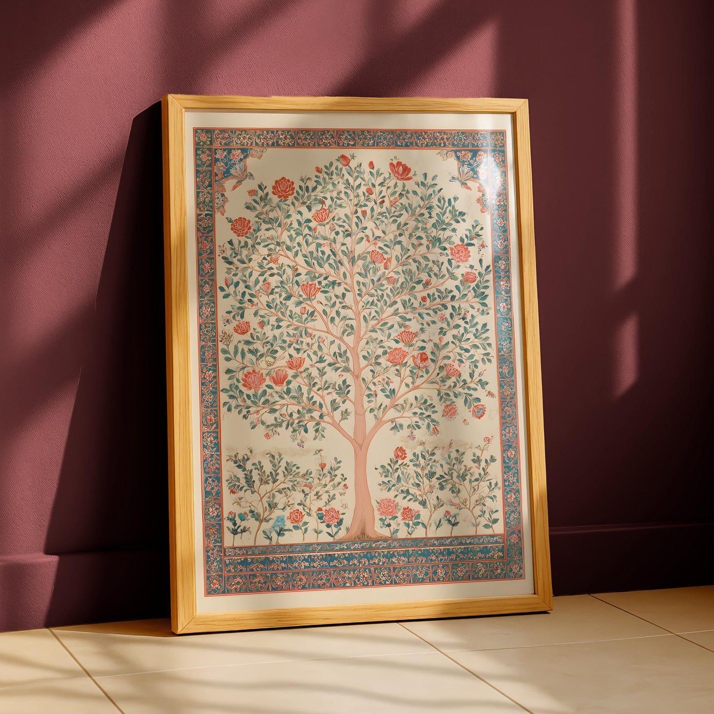 Mughal Tree of Life Print