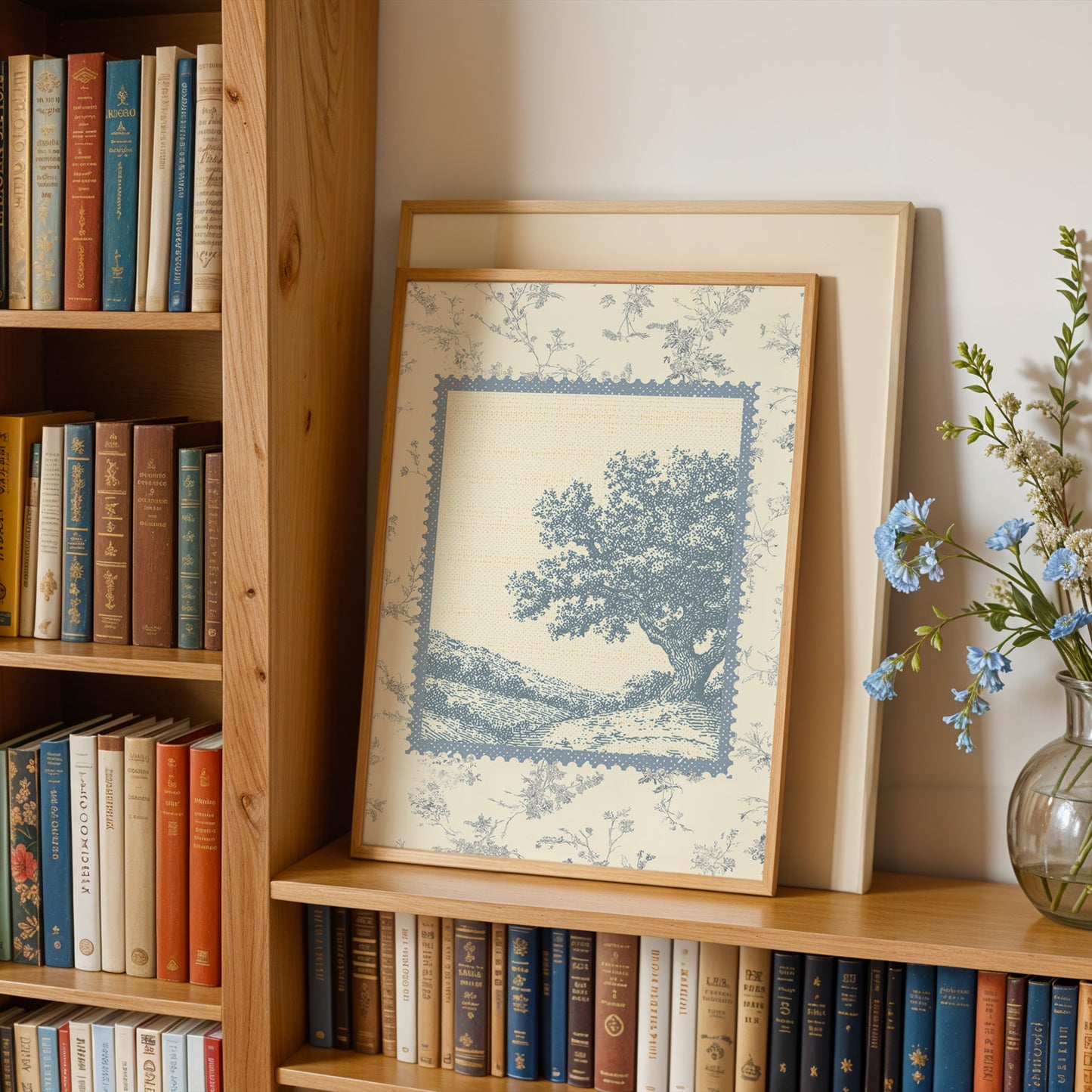 Oak Tree Stamp Print