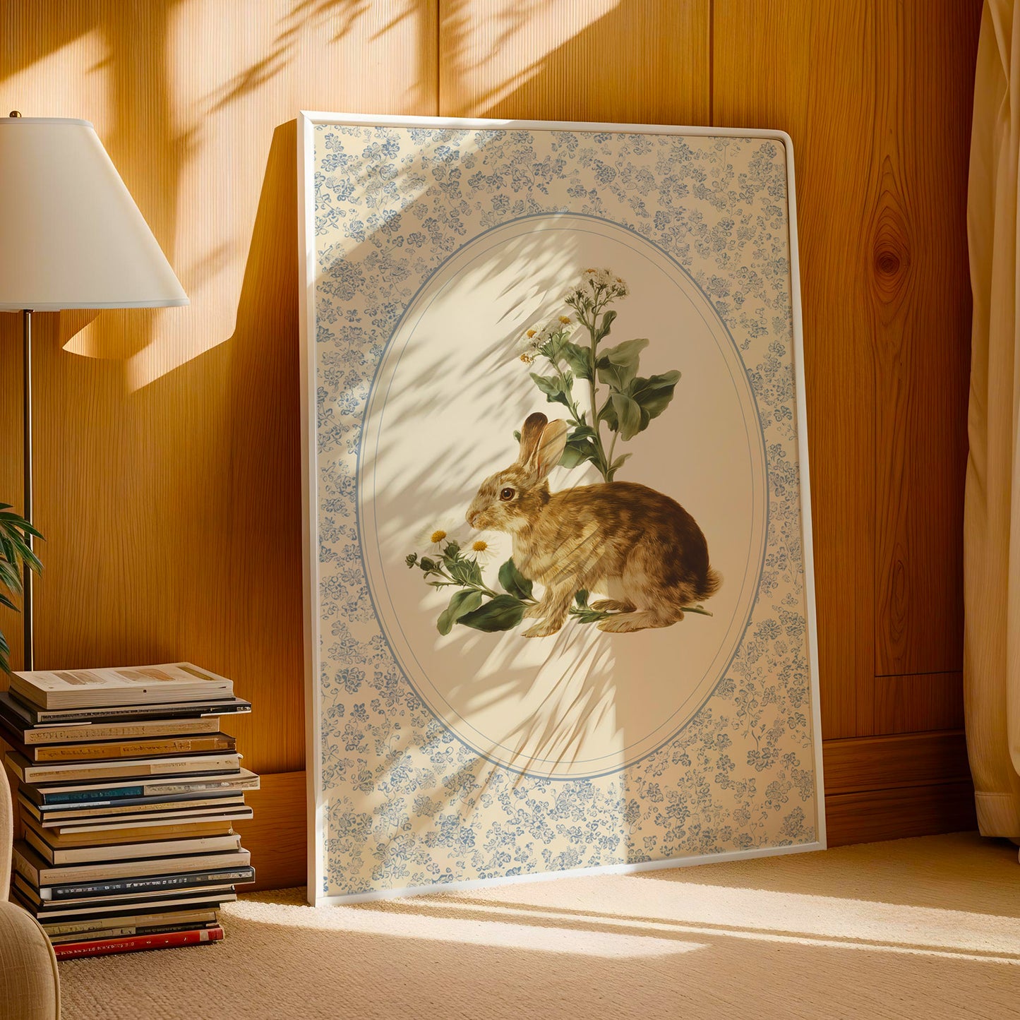 Woodland Bunny Print