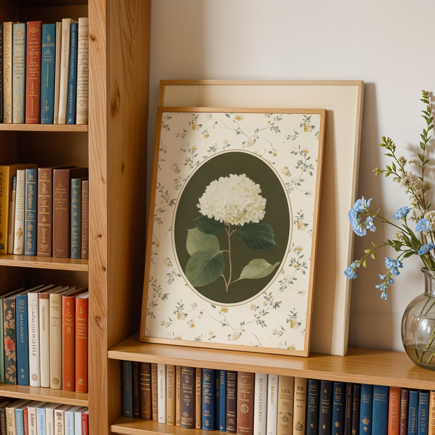 Camellia Vintage Flower Print