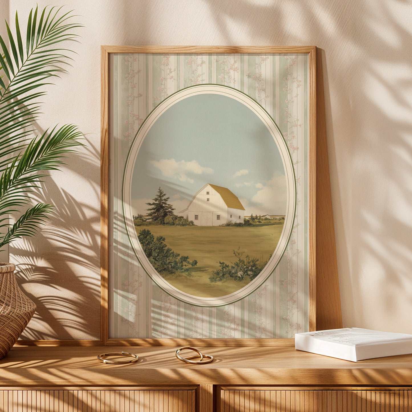 Farmhouse Vintage Barn Print