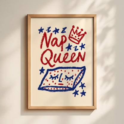Nap Queen Print