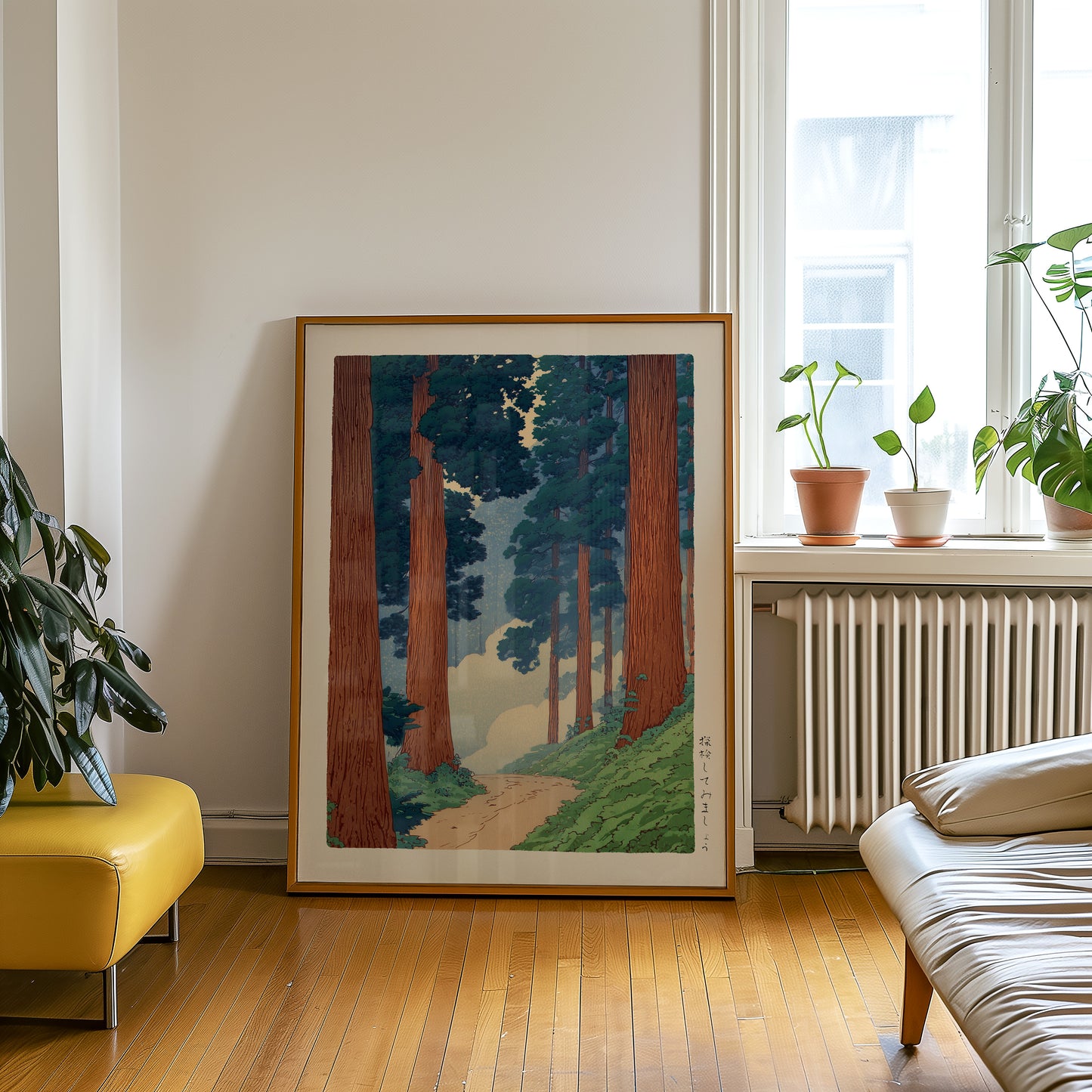 Japanese Cedar Forest Print