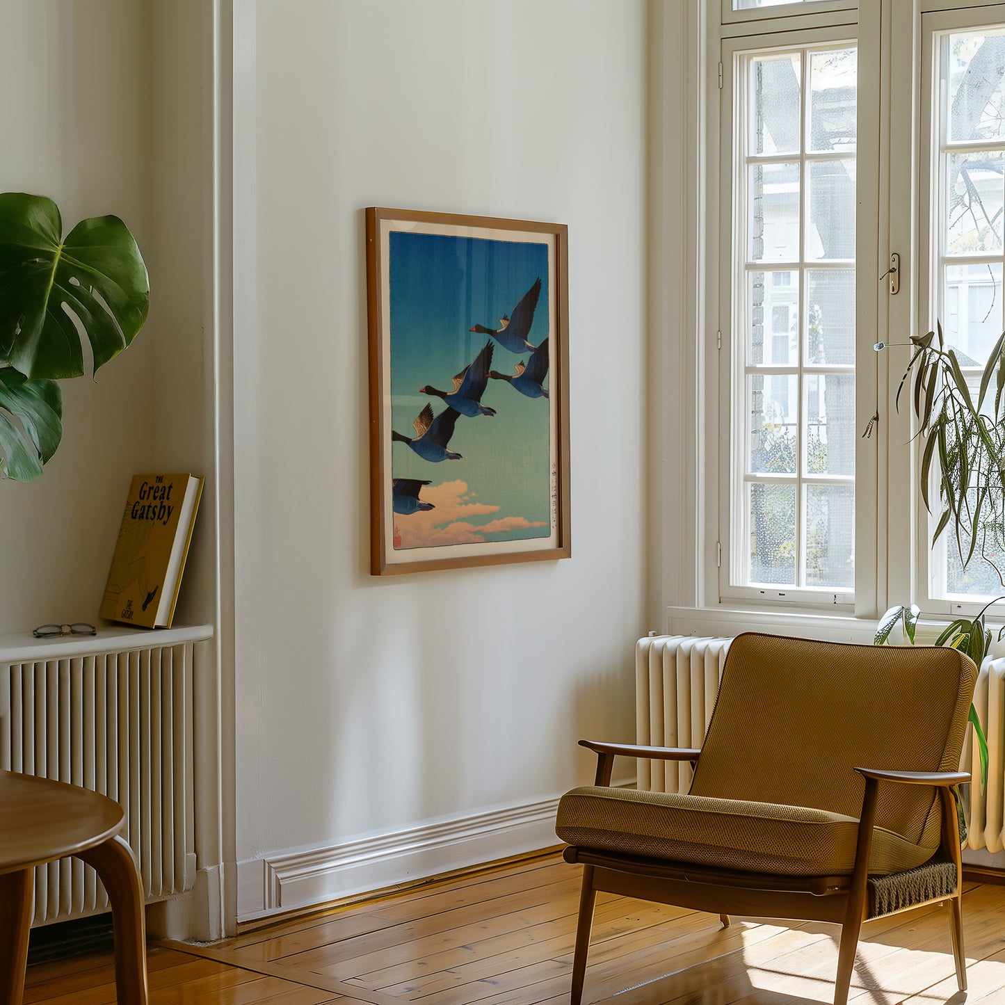 Japanese Flying Geese Print