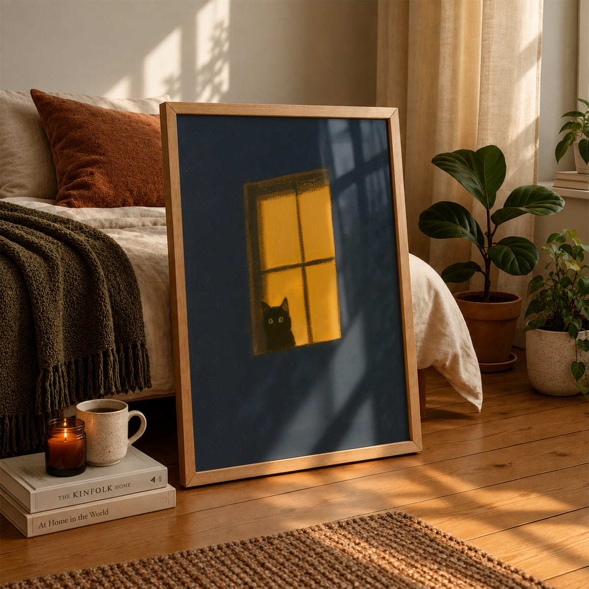 Navy Window Cat Print Living Room 23 (autumnal).jpg