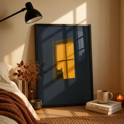Navy Window Cat Print Living Room 24 (autumnal).jpg