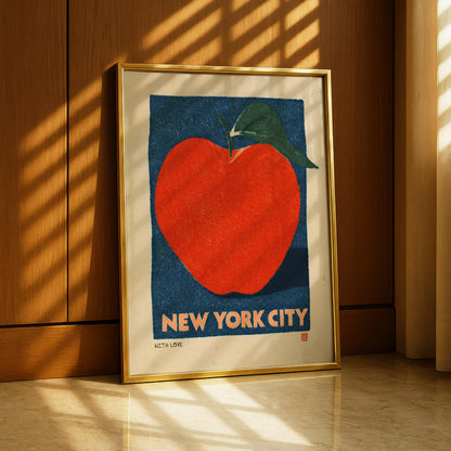 New York City Apple Print