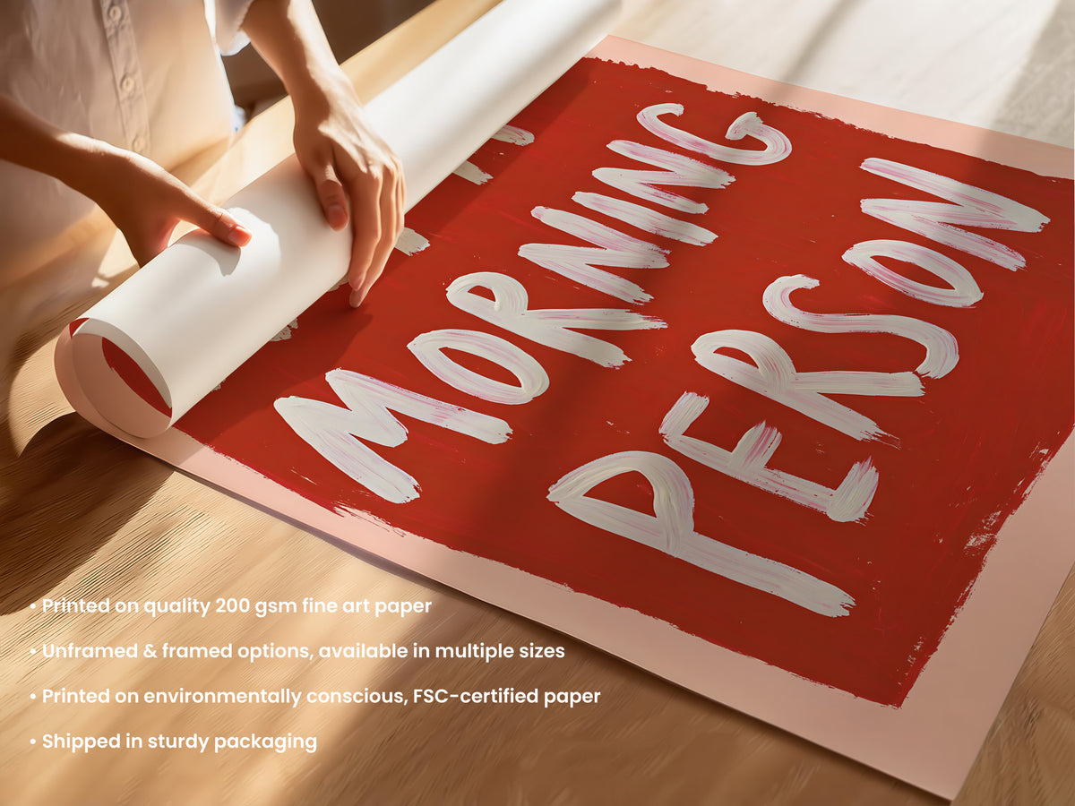 Not A Morning Person Print