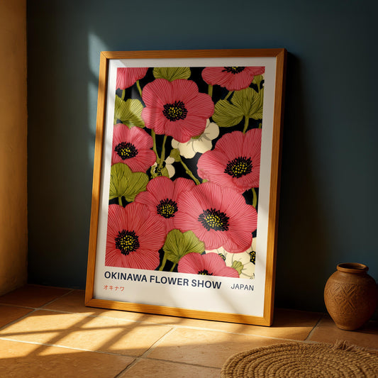 Okinawa Flower Show Print