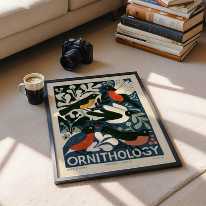 Ornithology Bird Print — Natural History