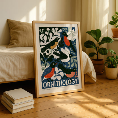 Ornithology Bird Print — Natural History