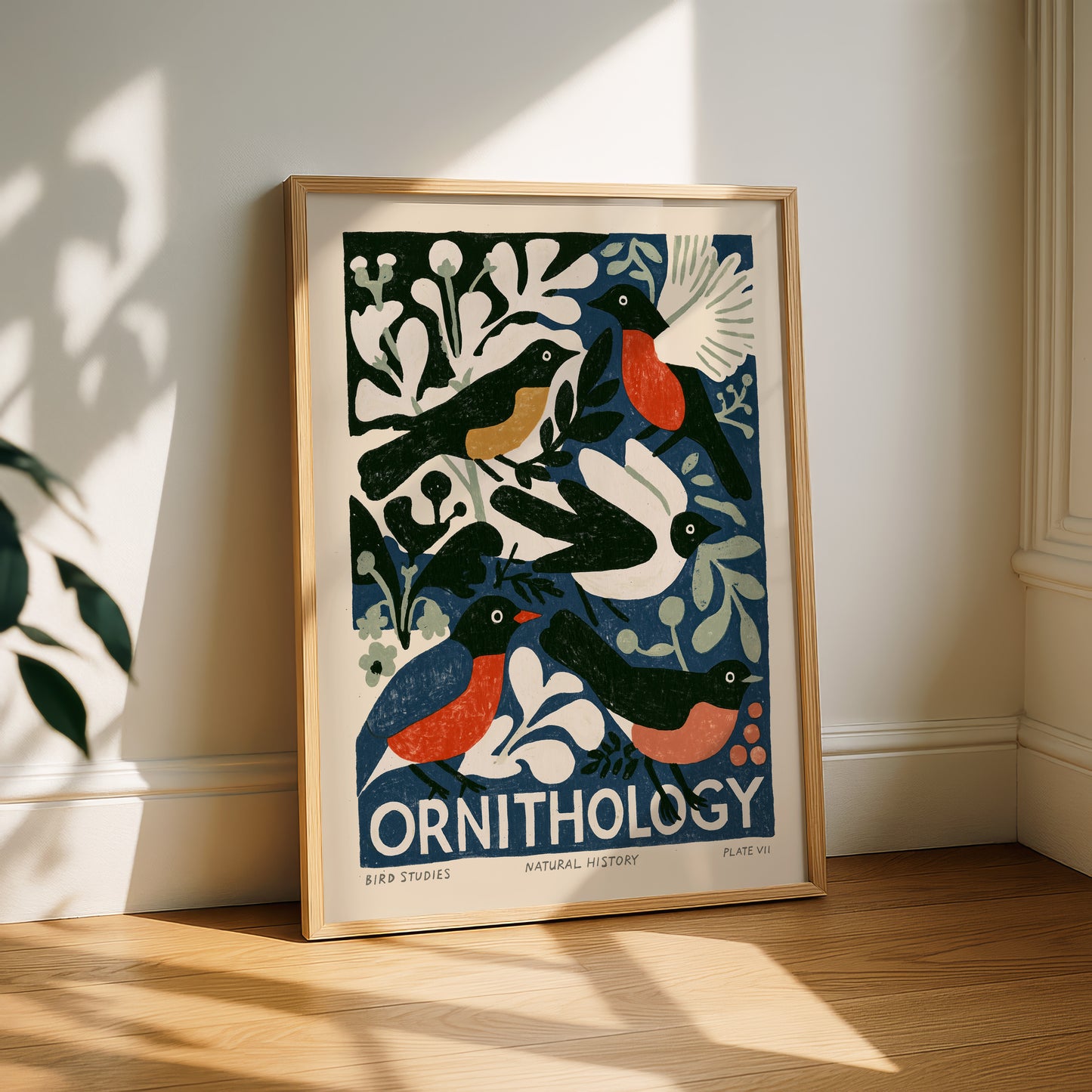 Ornithology Bird Print — Natural History