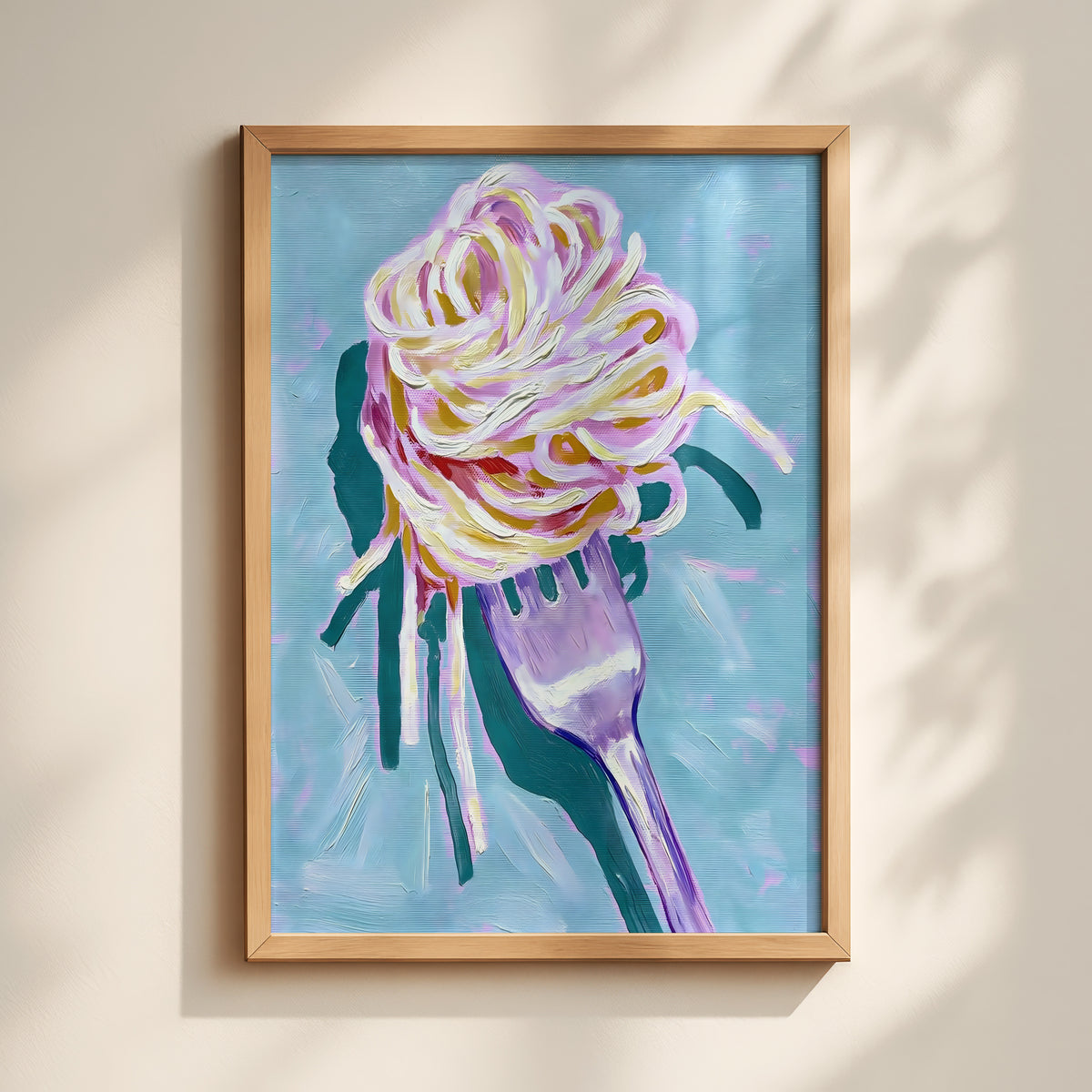 Pasta Fork Print