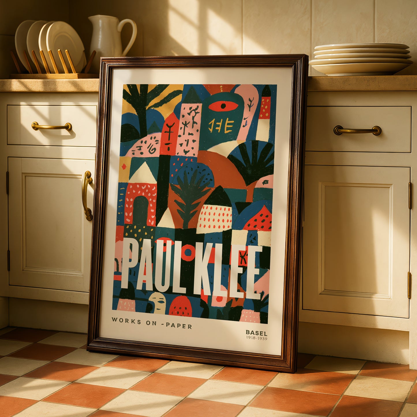 Paul Klee Exhibition Print — Basel, Works on Paper