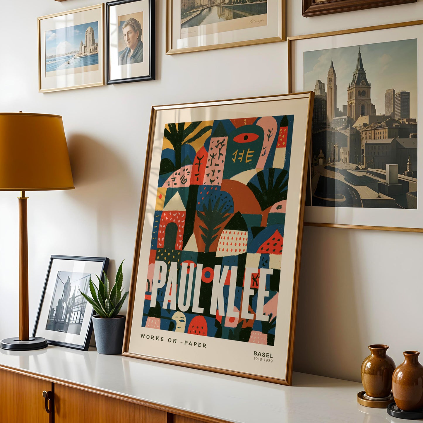 Paul Klee Exhibition Print — Basel, Works on Paper