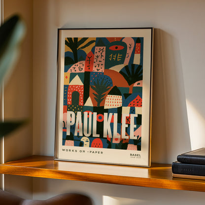 Paul Klee Exhibition Print — Basel, Works on Paper