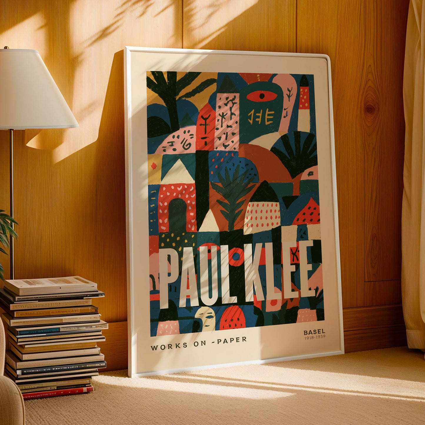 Paul Klee Exhibition Print — Basel, Works on Paper