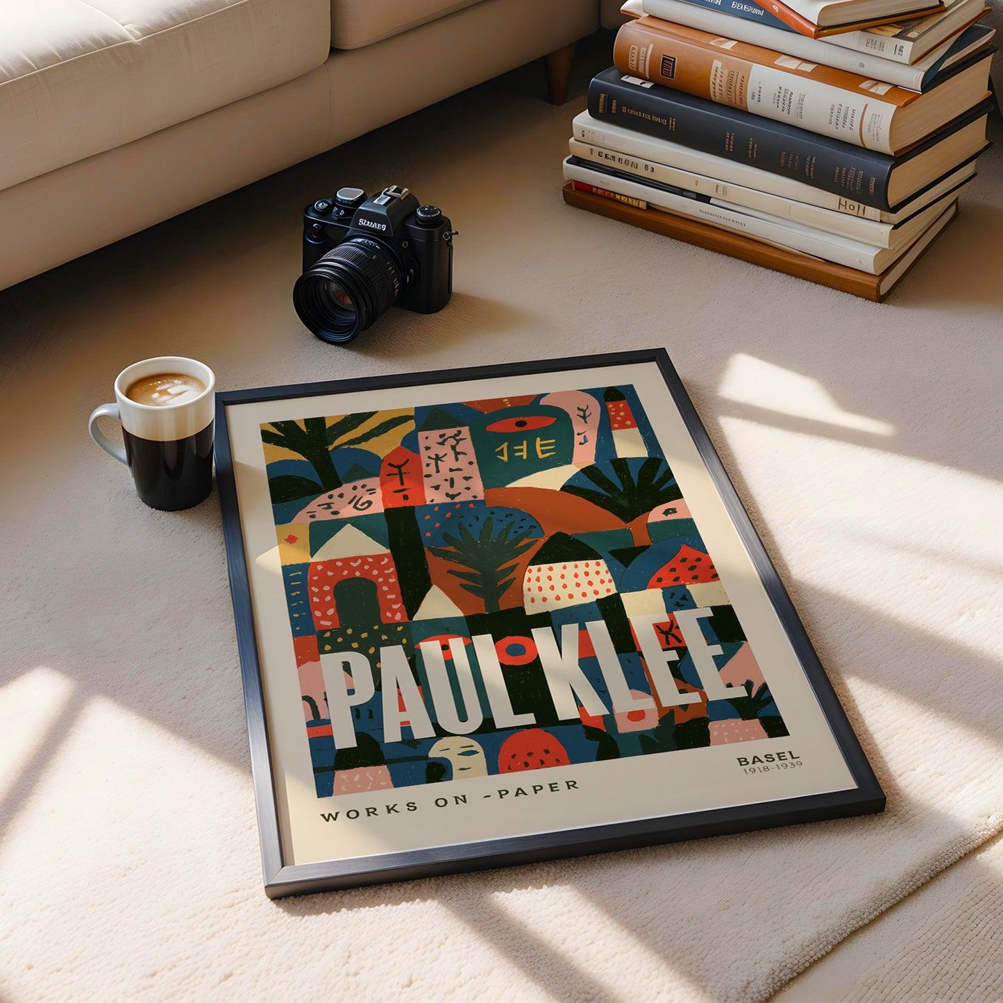 Paul Klee Exhibition Print — Basel, Works on Paper