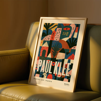 Paul Klee Exhibition Print — Basel, Works on Paper