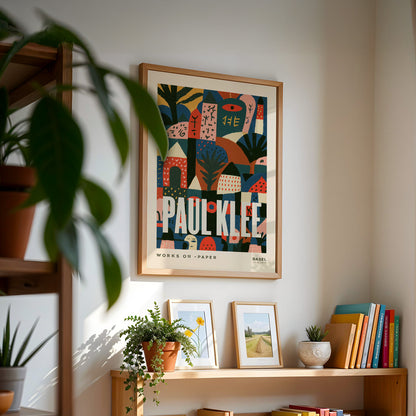 Paul Klee Exhibition Print — Basel, Works on Paper